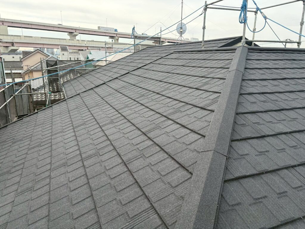 カバー工法 仕上がり