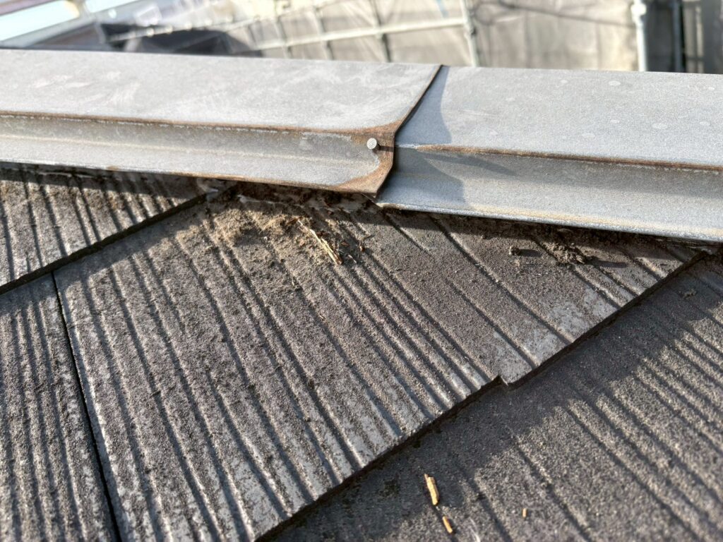 屋根点検エピソード① 棟板金不具合３